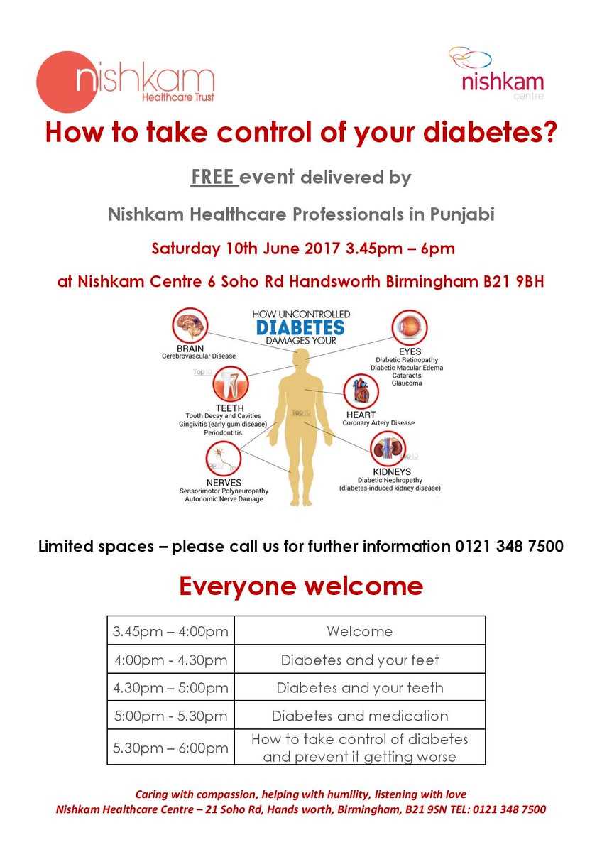 Take control of Diabetes